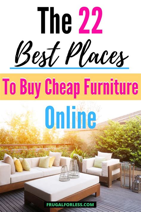Places To Buy Cheap Furniture Online